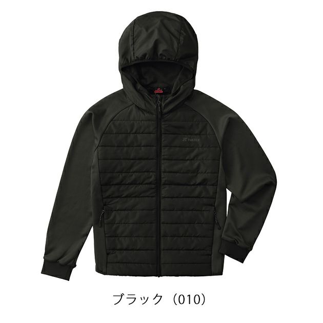 アイトス 防寒作業服 防寒着 TULTEX グラフェン中綿ニットコンビパーカ(レディース) 23593