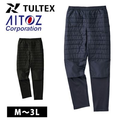 アイトス 防寒作業服 防寒着 TULTEX グラフェン中綿ニットコンビパンツ(レディース) 23596