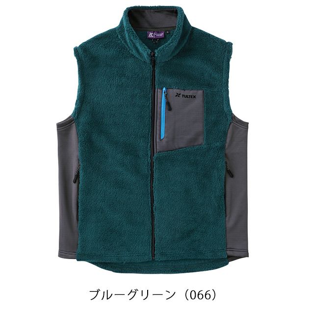 アイトス 防寒作業服 防寒着 TULTEX ボアフリースベスト 23551
