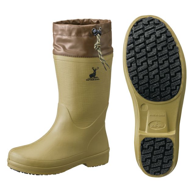 福山ゴム 防寒長靴 CAPTAIN STAG(キャプテンスタッグ) CS-06