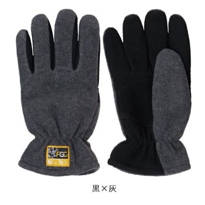 富士グローブ 防寒手袋 鹿皮強暖フリース手袋 D-78 10双セット
