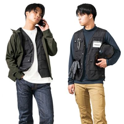 マック 電熱ベスト 作業着 マルチサックヒートベスト AS-3890