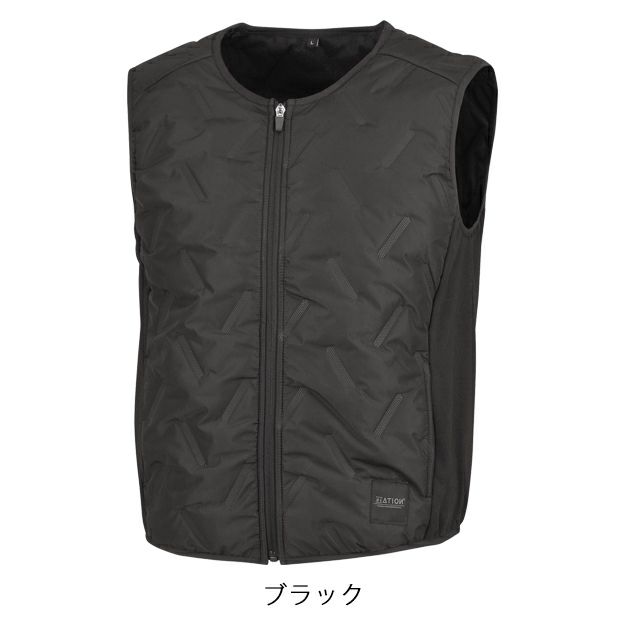 カジメイク 防寒作業服 防寒着 ピンソニックキルトベスト 8361