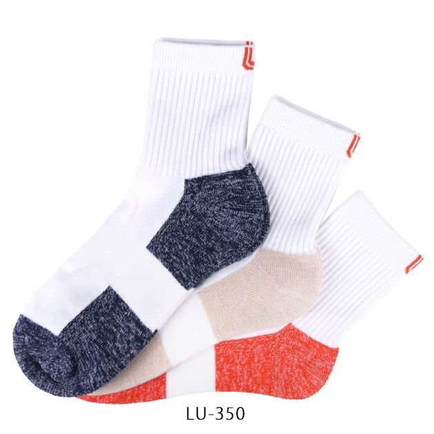 UNIVERSAL OVERALL ユニバーサルオーバーオール 靴下 クォーターソックス3足組 LU-350