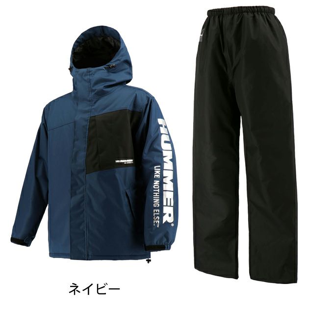 4L HUMMER ハマー レインウェア 防水防寒レインスーツ HM-W1