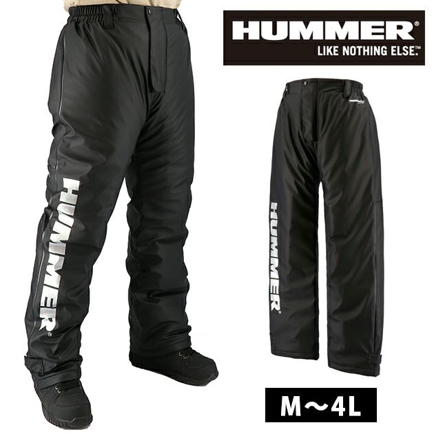 M～3L HUMMER ハマー 防寒作業服 防寒着 ストレッチ防水防寒パンツ HM-W3