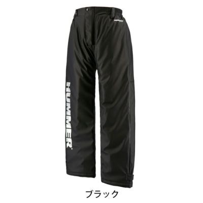 M～3L HUMMER ハマー 防寒作業服 防寒着 ストレッチ防水防寒パンツ HM-W3