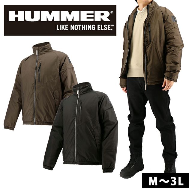 HUMMER ハマー 防寒作業服 防寒着 超はっ水ライトウエイト防寒ブルゾン HM-W5