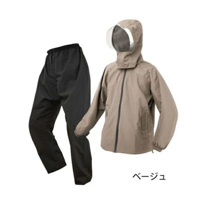 M～8L 富士手袋工業 レインウェア ブレリスストレッチ透湿防水レインスーツ 477-20