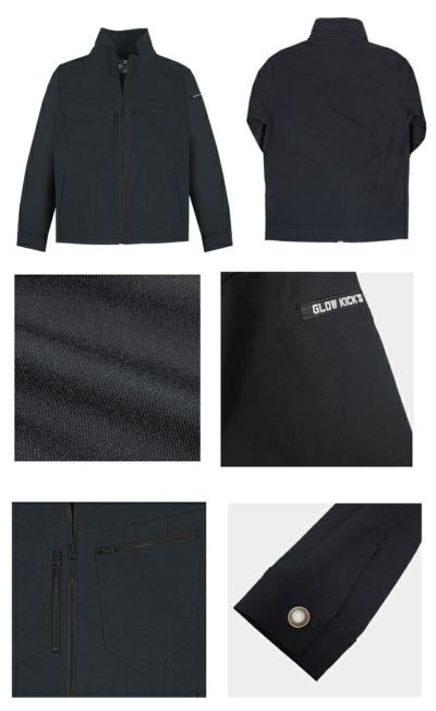 グローキックス GLOW KICK'S 通年作業服 作業着 長袖ブルゾン GKW-2071 ケイゾック