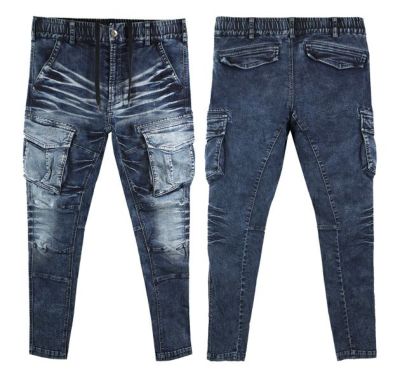 グローキックス GLOW KICK'S 春夏作業服 作業着 8oz接触冷感デニムカーゴジャケット GKW-5103 ケイゾック