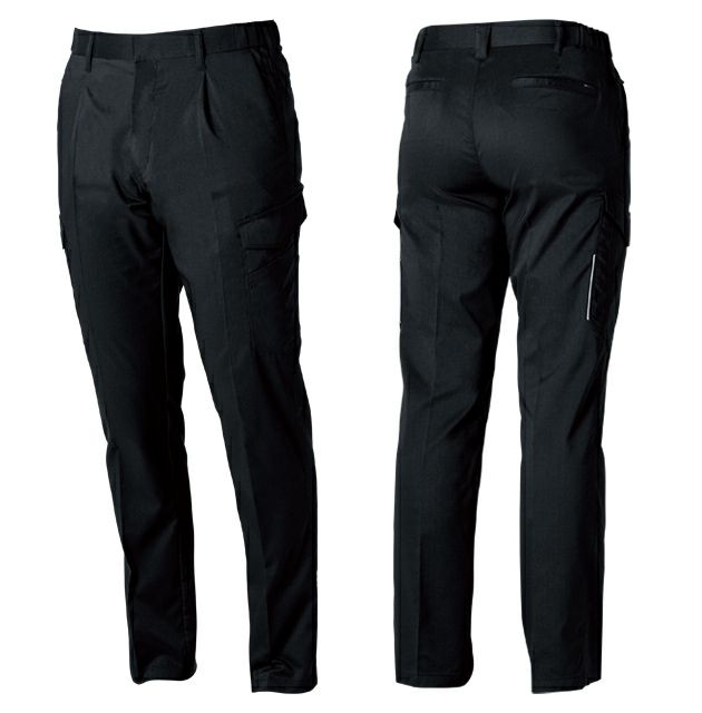 4L～5L SOWA 桑和 春夏作業服 作業着 カーゴパンツ（ワンタック、脇ゴム） 9528-08