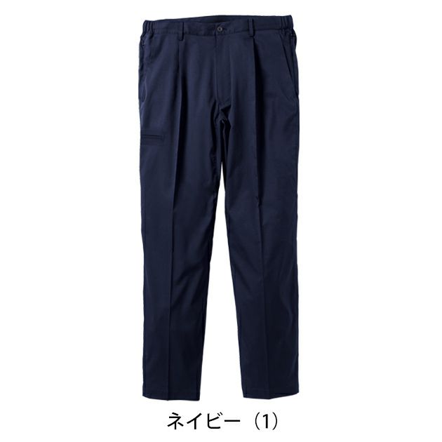 S～3L UniformBEAMS Circus ビームス 春夏作業服 作業着 スラックス（ワンタック、脇ゴム） U7702-09