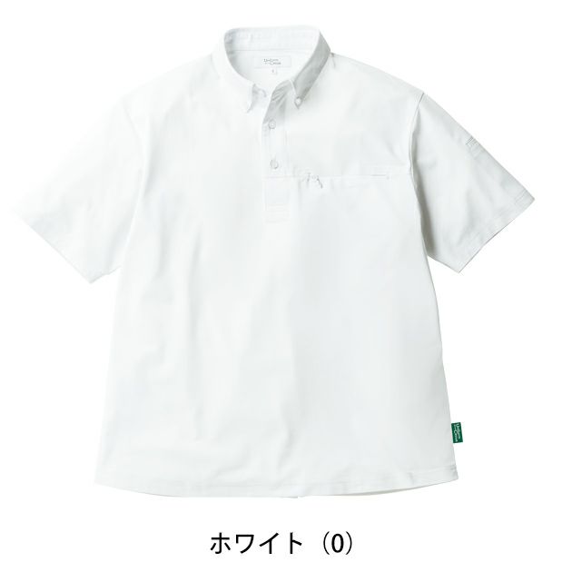 S～4L UniformBEAMS Circus ビームス 春夏作業服 作業着 半袖ポロシャツ（ボタンダウン、胸ポケット有） U7715-51