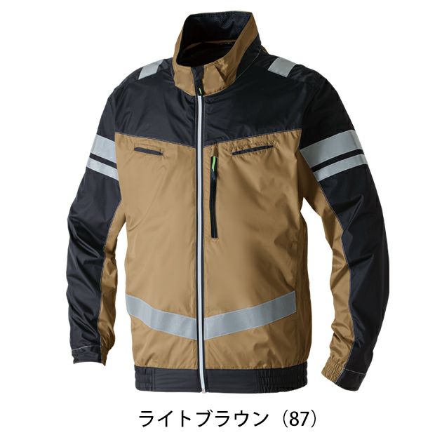 S～3L SOWA 桑和 空調作業服 作業着 長袖EFブルゾン（反射材） 7369-10