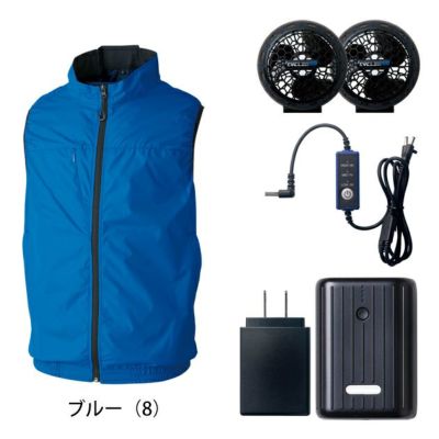 S～3L SOWA 桑和 空調作業服 作業着 コンプリートセット 19409