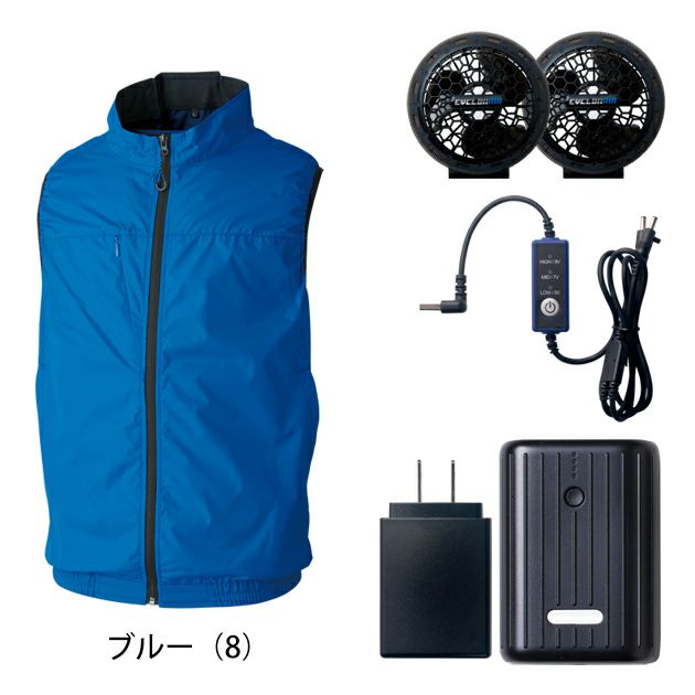 S～3L SOWA 桑和 空調作業服 作業着 コンプリートセット 19409