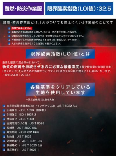 4L～5L SOWA 桑和 春夏作業服 作業着 長袖ブルゾン（難燃） 6052-00