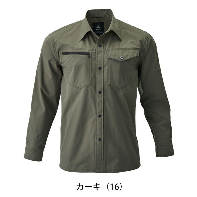 ATACK BASE アタックベース 春夏作業服 作業着 APEX WIN ストレッチシャツ 29016