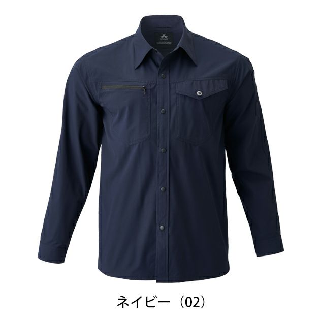 ATACK BASE アタックベース 春夏作業服 作業着 APEX WIN ストレッチシャツ 29016