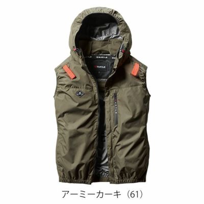 S～XXL BURTLE バートル 空調作業服 作業着 ACベスト（ユニセックス） AC2064