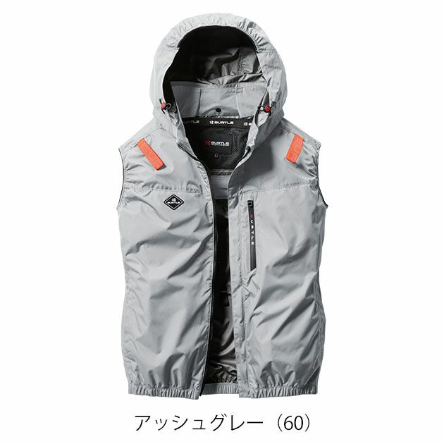 S～XXL BURTLE バートル 空調作業服 作業着 ACベスト（ユニセックス） AC2064