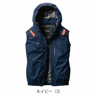 S～XXL BURTLE バートル 空調作業服 作業着 ACベスト（ユニセックス） AC2064