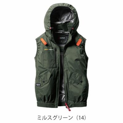 S～XXL BURTLE バートル 空調作業服 作業着 ACベスト（ユニセックス） AC2074