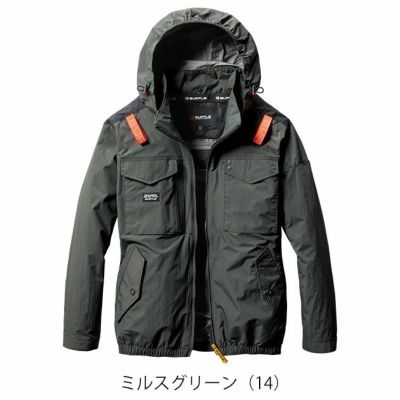 S～XXL BURTLE バートル 空調作業服 作業着 ACタクティカルブルゾン（ユニセックス） 2025年新作 AC1151