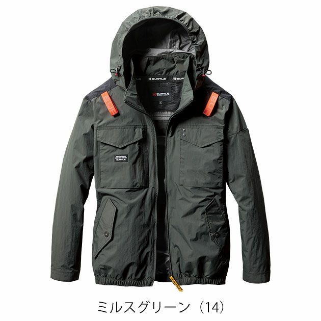 S～XXL BURTLE バートル 空調作業服 作業着 ACタクティカルブルゾン（ユニセックス） 2025年新作 AC1151