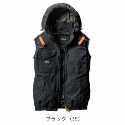 S～XXL BURTLE バートル 空調作業服 作業着 ACタクティカルベスト（ユニセックス） 2025年新作 AC1154