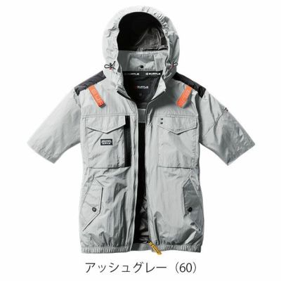 S～XXL BURTLE バートル 空調作業服 作業着 ACタクティカル半袖ブルゾン（ユニセックス） 2025年新作 AC1156