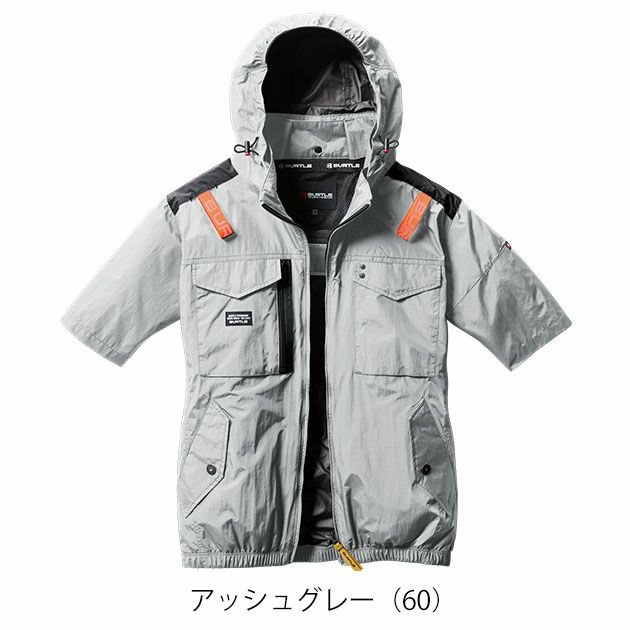 S～XXL BURTLE バートル 空調作業服 作業着 ACタクティカル半袖ブルゾン（ユニセックス） 2025年新作 AC1156