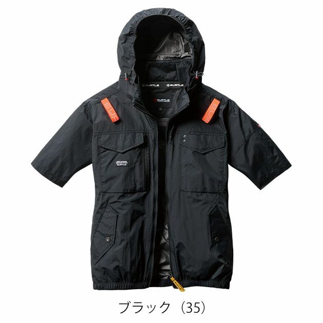 3XL BURTLE バートル 空調作業服 作業着 ACタクティカル半袖ブルゾン（ユニセックス） 2025年新作 AC1156