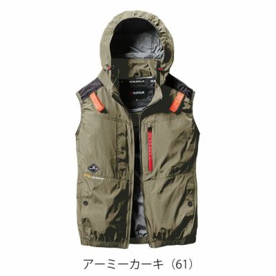 S～XXL BURTLE バートル 空調作業服 作業着 ACベスト（ユニセックス） AC2084