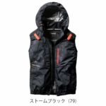 S～XXL BURTLE バートル 空調作業服 作業着 ACベスト（ユニセックス） AC2084