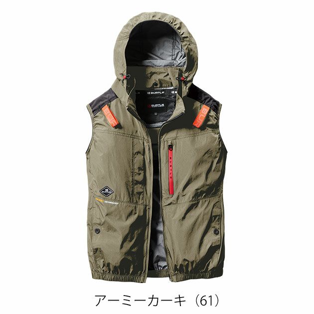 3XL BURTLE バートル 空調作業服 作業着 ACベスト（ユニセックス） AC2084