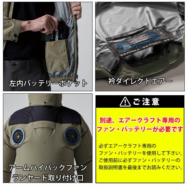 S～XXL BURTLE バートル 空調作業服 作業着 AC半袖ブルゾン（ユニセックス） AC2086