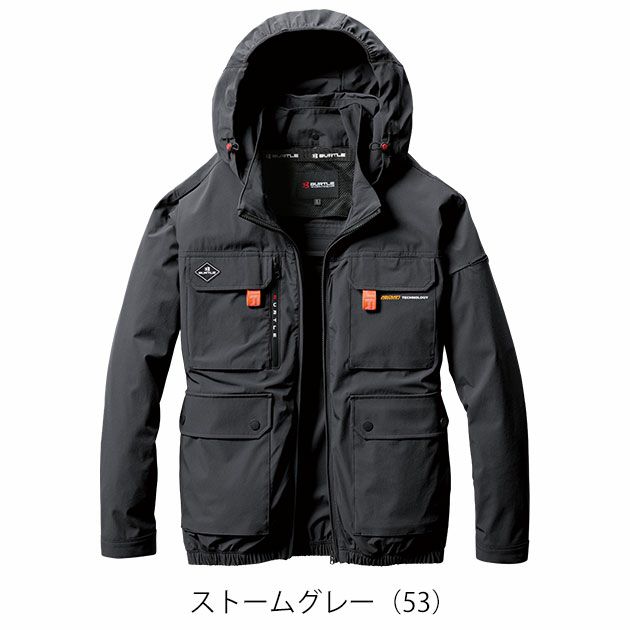 S～XXL BURTLE バートル 空調作業服 作業着 ACブルゾン（ユニセックス） AC2031