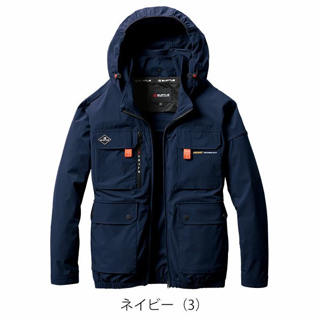 S～XXL BURTLE バートル 空調作業服 作業着 ACブルゾン（ユニセックス） AC2031