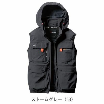 S～XXL BURTLE バートル 空調作業服 作業着 ACベスト（ユニセックス） AC2034