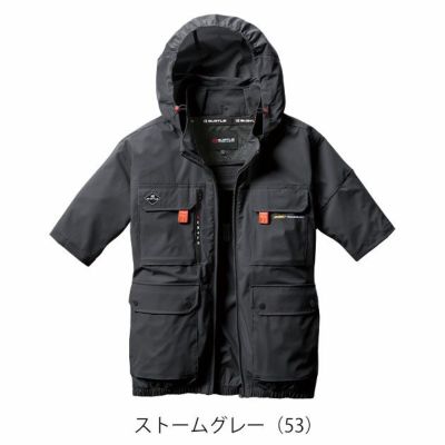 S～XXL BURTLE バートル 空調作業服 作業着 AC半袖ブルゾン（ユニセックス） AC2036