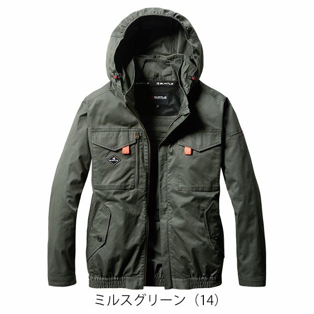 3XL BURTLE バートル 空調作業服 作業着 ACブルゾン（ユニセックス） AC2041