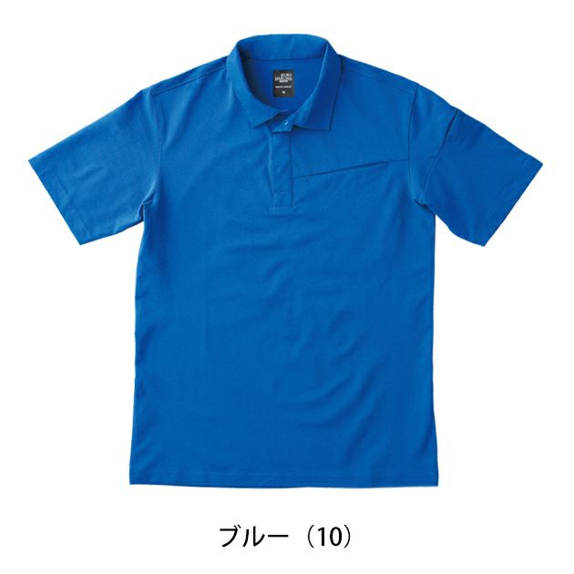 S～5L クロダルマ 春夏作業服 作業着 半袖ポロシャツ 26903