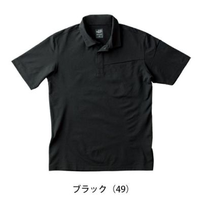 S～5L クロダルマ 春夏作業服 作業着 半袖ポロシャツ 26903