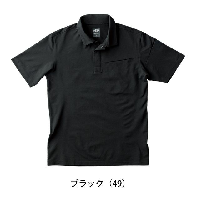 S～5L クロダルマ 春夏作業服 作業着 半袖ポロシャツ 26903