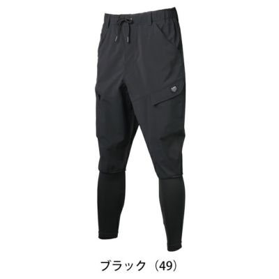 S～4L クロダルマ 春夏作業服 作業着 ハイブリッドニッカカーゴパンツ DG133