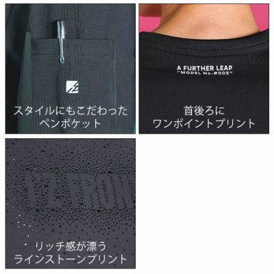 アイズフロンティア 春夏作業服 作業着 接触冷感ダブルフェイスCVC半袖クルーネックシャツ 005