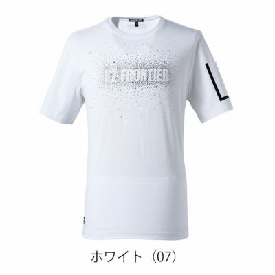 アイズフロンティア 春夏作業服 作業着 接触冷感ダブルフェイスCVC半袖クルーネックシャツ 005