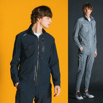 アイズフロンティア 春夏作業服 作業着 ファンタスティックストレッチ新型ワークジャケット 3428